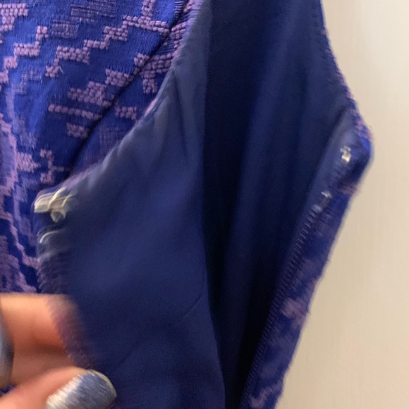 3x HP 🎉 Maeve Anthropology Textured Lined Party Wedding Dress with Pockets - Picture 5 of 9